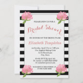 Floral Botanical Modern Pattern Vrijgezellenfeest  Kaart (Voorkant)