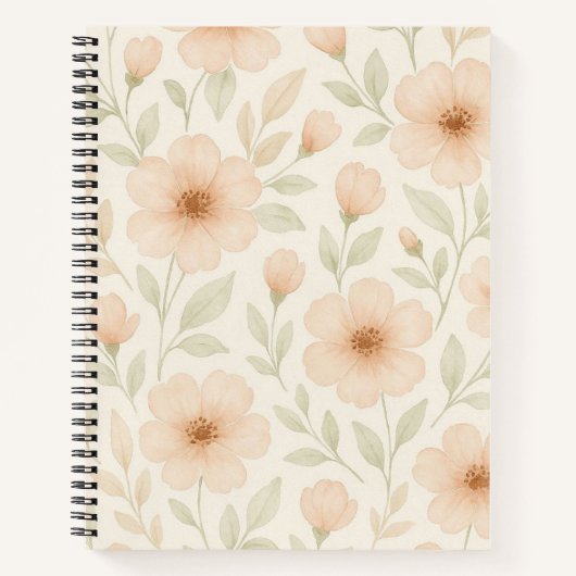 Floral & Botanical Notebook Notitieboek (Voorkant)