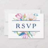 Floral Botanical RSVP (Voorkant)