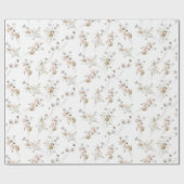 Floral Botanical Wrapping Paper Cadeaupapier (Vlak)