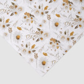 Floral botanisch weefselpapier tissuepapier (Detail)