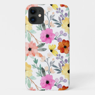 Floral botanische bloemen van de moderne Waterverf Case-Mate iPhone Case
