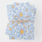 Floral botanische bloemen van de moderne Waterverf Inpakpapier Vel (In situ)