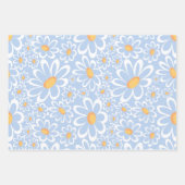 Floral botanische bloemen van de moderne Waterverf Inpakpapier Vel (Voorkant)