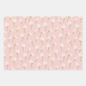 Floral botanische bloemen van de moderne Waterverf Inpakpapier Vel (Voorkant 2)