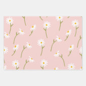 Floral botanische bloemen van de moderne Waterverf Inpakpapier Vel (Voorkant)