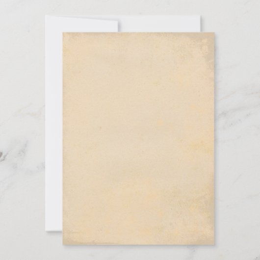  Floral Botanische bruiloft Kaart (Achterkant)