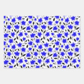 Floral botanische druppeltjes van de moderne Water Inpakpapier Vel (Voorkant 3)