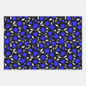 Floral botanische druppeltjes van de moderne Water Inpakpapier Vel (Voorkant 2)