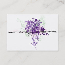 Floral Bouquet Abstract - visitekaartjes