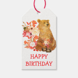 Floral Bouquet Beer Rabbit Birthday Cadeaulabel