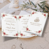  Floral Bouquet Border Islamic Wedding