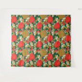 Floral Bouquet Bridal Shower Wandkleed (Voorkant (horizontaal))