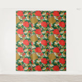 Floral Bouquet Bridal Shower Wandkleed (Voorkant)