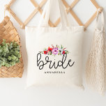 Floral Bouquet Bride Tas<br><div class="desc">Geef dit tas een mooi cadeau!</div>