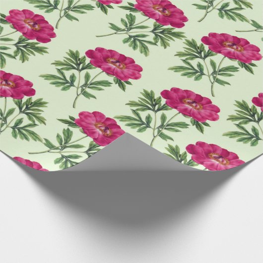 Floral Bouquet Cadeaupapier (Hoek)