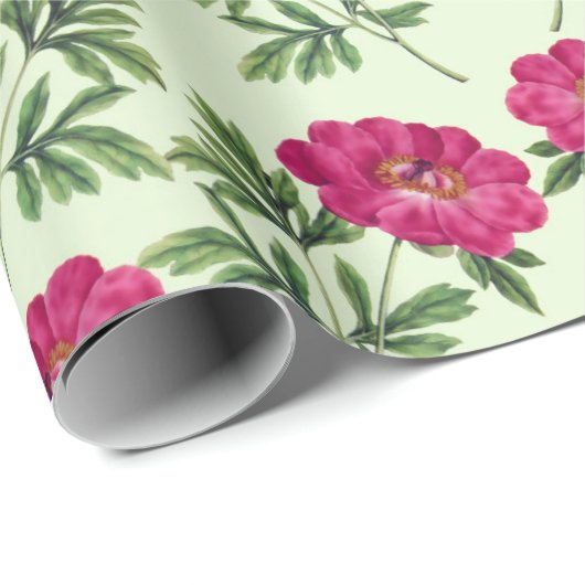 Floral Bouquet Cadeaupapier (Rol Hoek)