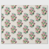 Floral Bouquet Cadeaupapier (Vlak)