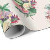 Floral Bouquet Cadeaupapier (Rol Hoek)