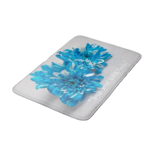 Floral Bouquet Elegance Memory Foam Badmat (Gekanteld)