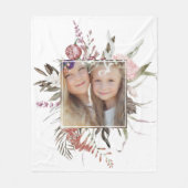 Floral Bouquet foto Fleece Deken (Voorkant)