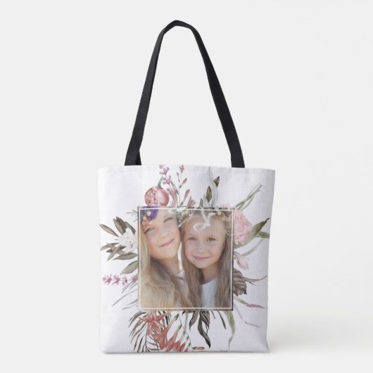 Floral Bouquet foto Tote Bag (Achterkant)