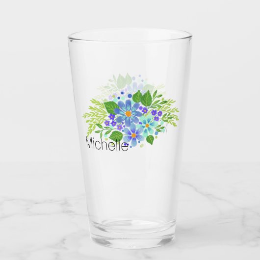 Floral Bouquet Glas (Voorkant)