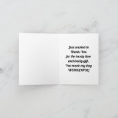 Floral Bouquet - Hartelijk dank Bedankkaart