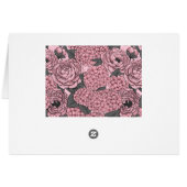 Floral bouquet in roze (Achterkant Horizontaal)