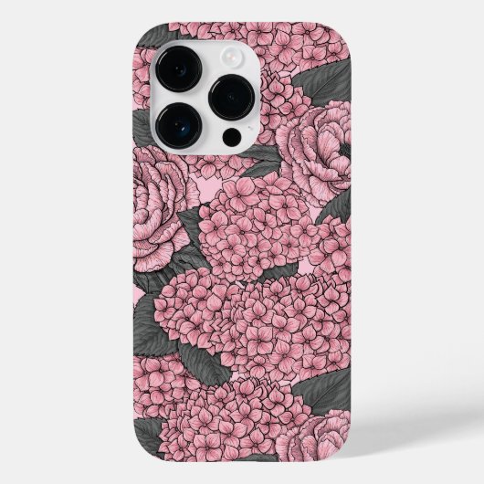 Floral bouquet in roze Case-Mate iPhone case (Achterkant)