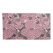 Floral bouquet in roze kussensloop (Achterkant-Rechts)