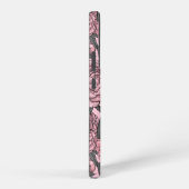 Floral bouquet in roze samsung galaxy hoesje (Rechterkant)