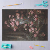 Floral bouquet in zwart ontkoppelpapier tissuepapier (Craft)