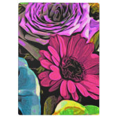 Floral Bouquet Klembord (Achterkant)