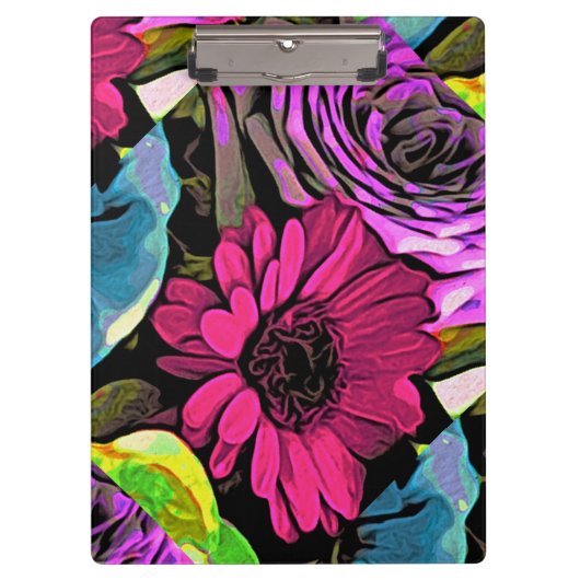 Floral Bouquet Klembord (Voorkant)