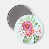 Floral Bouquet Magneet (Voorkant / Achterkant)