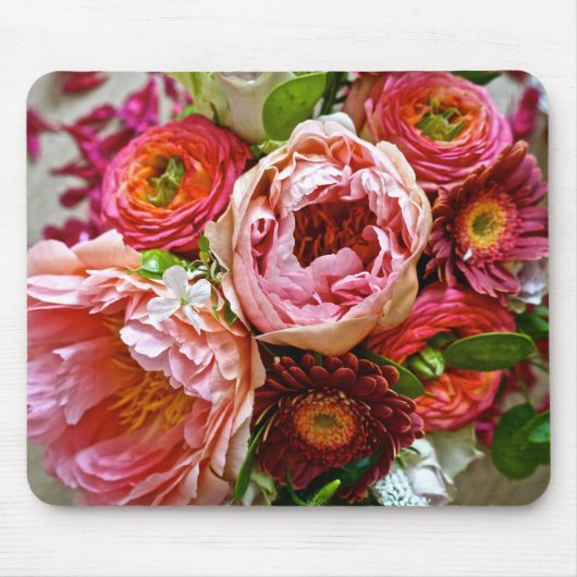 Floral bouquet, Mousepad Muismat (Voorkant)
