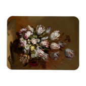 Floral Bouquet -  Nederlands nog steeds fijn kunst Magneet (Horizontaal)