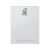 Floral Bouquet Note Pad Notitieblok (Linkerzijde)
