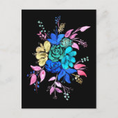 Floral Bouquet Nr 2 Briefkaart (Voorkant)