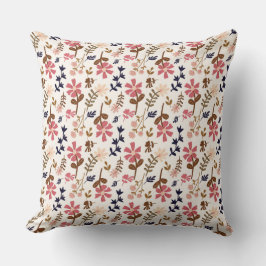 Floral Bouquet Pattern Decorative Pillow Kussen