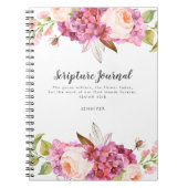 Floral Bouquet Personalized Scriptjournaal Notitieboek (Voorkant)