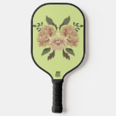 Floral Bouquet Pickleball Paddle (Achterkant)