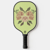 Floral Bouquet Pickleball Paddle (Voorkant)
