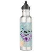 Floral bouquet purple garden waterfles  (Links)