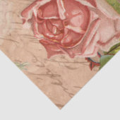  Floral Bouquet Roze Roze Ephemera Collage Tissuepapier (Detail)