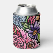 Floral Bouquet Spring Flower Blikjeskoeler (Blikje Voorkant)
