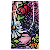 Floral Bouquet Spring Flower Klein Cadeauzakje (Voorkant)