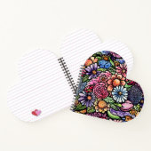 Floral Bouquet Spring Flower Notitieboek (Binnen)