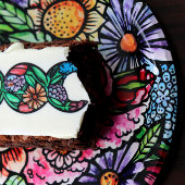 Floral Bouquet Spring Flower Papieren Bordje